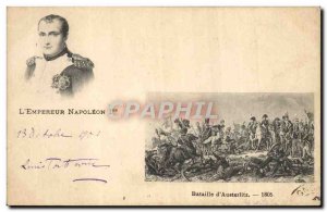 Old Postcard Napoleon 1st Battle of & # 1805 39Austerlitz