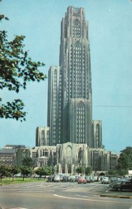 Vintage Postcard Cathedral of Learning Unique Skyscraper Pittsburgh Pennsylvania
