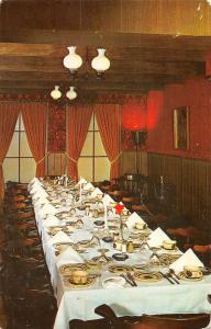 Brighton Michigan The Canopy Restaurant Dining Room Vintage Postcard JE229801