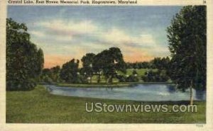 Crystal Lake, Rest Haven Memorial Park in Hagerstown, Maryland