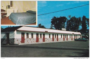 Motel Ideal, Inside View of one of the Rooms, CITE LAVAL, Quebec, Canada, 40-...