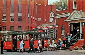 NY, Utica, New York, West End Brewing Company Utica Club Trolley