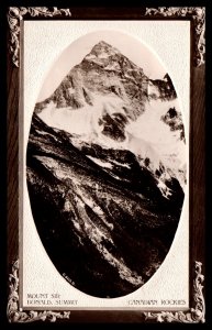 Mount Sir Conald,Summit,Canadian Rockies