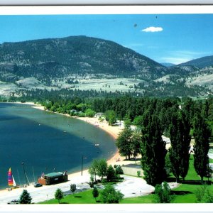 1990 Penticton, British Columbia BC Canada Skaha Lake Beach 4x6 PC Keith Wood M5