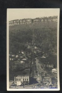 RPPC LOOKOUT MOUNTAIN TENNESSEE THE INCLINE VINTAGE REAL PHOTO POSTCARD