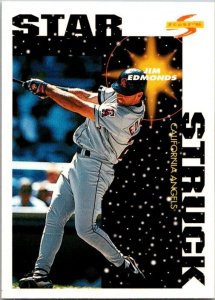 1989 Score Baseball Card Jim Edmonds California Angels sk20857