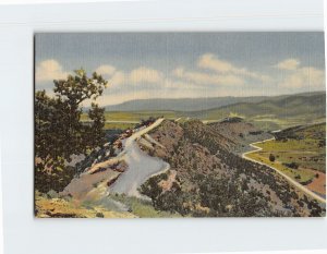 Postcard Skyline Drive Overlooking Canyon City Colorado USA