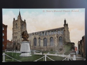 Norfolk NORWICH St Peters Mancroft Church c1904 Postcard by Valentine