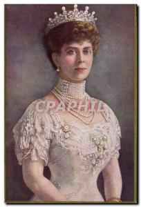 Old Postcard Majesty Victori daughter Mary Duke of Teck