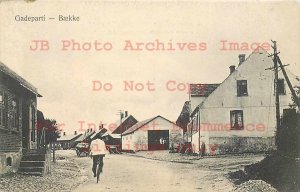 Denmark, Baekke, Gadeparti, Town View, CJC No 800
