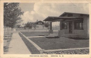 1920's, Residence Section, Homes, Deming, NM, New Mexico Old Postcard