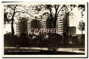 Postcard Modern Hospital Beaujon Clichy New