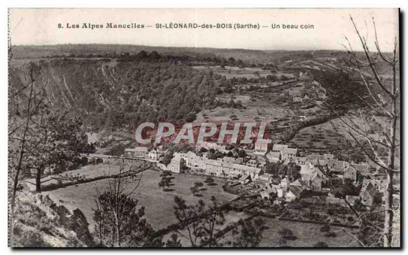 St Leonard des Bois - A Beautiful Coin - Old Postcard