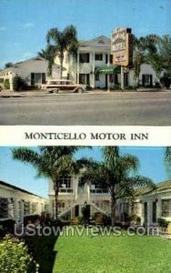 Monticello Motor Inn - St Petersburg, Florida FL  