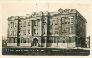 NE, Wayne, Nebraska, State Normal School, Administration Building, RPPC