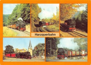 Germany Harzquerbahn Railway vintage postcard