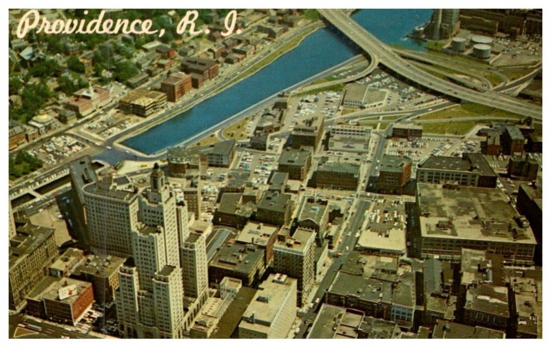 Rhode Island Providence ,Aerial View