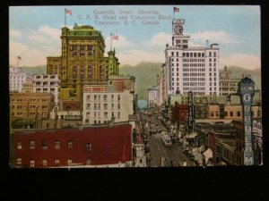 1950's-Canada- BC-Vancouver-CPR Hotel