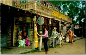 Knott's Berry Farm Ghost Town General Merchandise Store Vintage Postcard E32