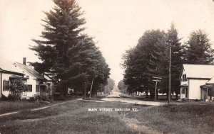 Chelsea Vermont Main Street Real Photo Vintage Postcard AA44428