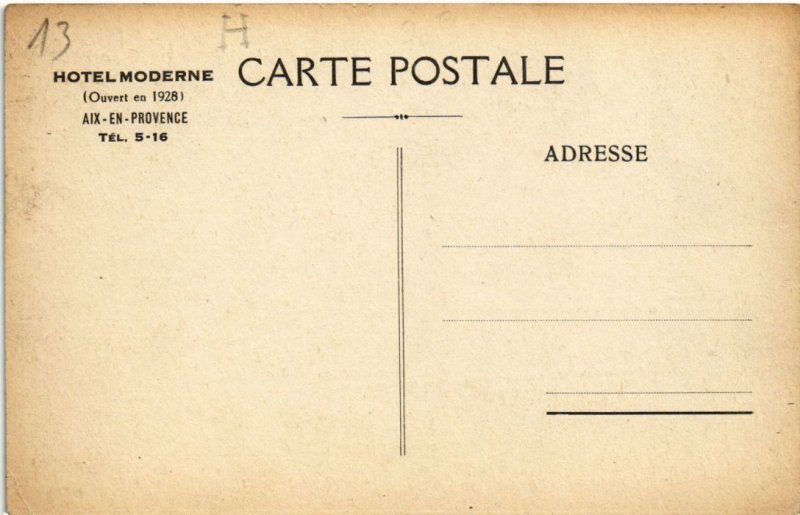 CPA AIX-en-PROVENCE Hotel Moderne (1291178)