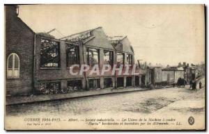 Postcard Old Albert Industrial Company Plants for sewing machines Hurtu bombe...