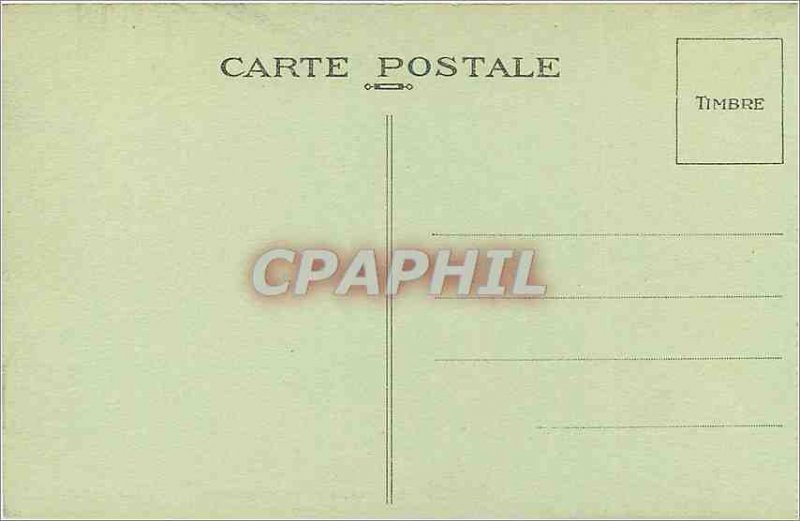 Postcard Old Palace of Fontainebleau Cabinet Abdication