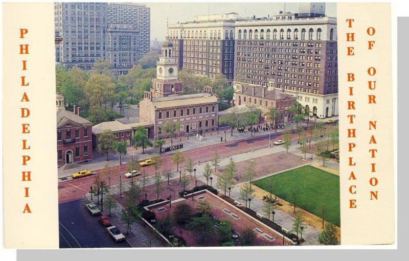 Philadelphia, Pennsylvania/PA Postcard, Independance Hall