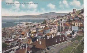Gibraltar Birds Eye View Of The Town 1918