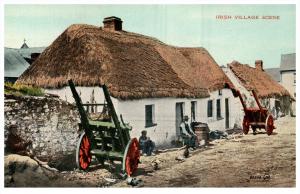 Ireland   irish Village Scene