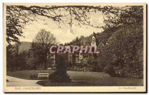 Old Postcard Bad Harzburg Im Stadipark