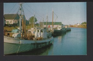Canada PEI MURRAY HARBOUR Fishing Lobster Boats Pub by Book Room Ltd ~ Chrome