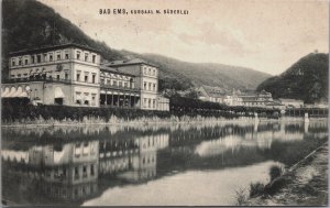 Germany Bad Ems Kursaal M Baderlei Vintage Postcard C114