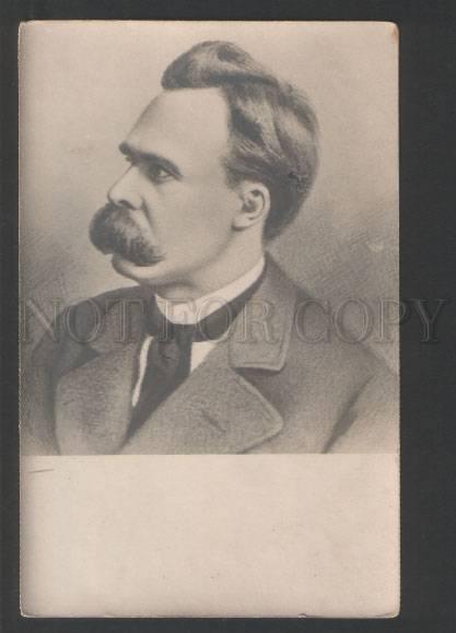 120189 NIETZSCHE Great German Philosopher Vintage PC