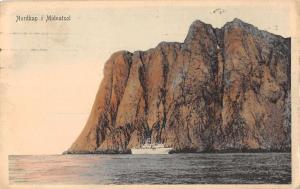 Nordkap Norway Midnatsol Scenic View Midnight Sun Antique Postcard J45211