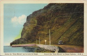 Canada Around The Gros Morne On Gaspe Highway Vintage Postcard C144