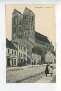424236 GERMANY 1906 year Prenzlau Marienkirche Church Vintage postcard