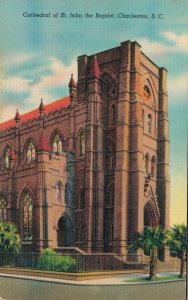 USA Cathedral of St. John the Baptist Charleston South Carolina Linen 08.15