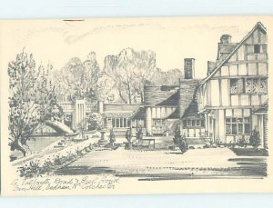 1930's INN SCENE Dedham - Colchester - Essex England UK AE0478