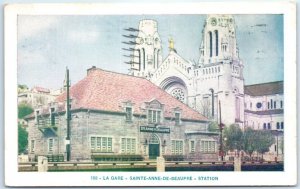 Postcard - Station - Sainte-Anne-de-Beaupré, Canada