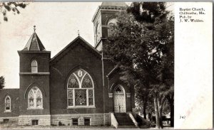 Antique Postcard Baptist Church South Chillicothe MO Missouri KG1