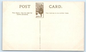 DURHAM Castle ENGLAND UK artist signed T. Guy Postcard