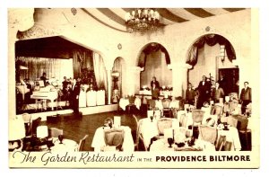 RI - Providence. Providence Biltmore Hotel, Garden Restaurant