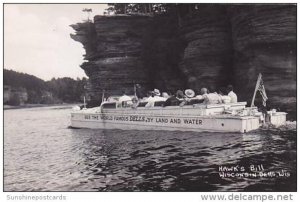 Wisconsin Dells Hawk's Bill Real Photo RPPC