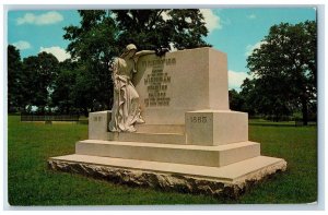 Andersonville Georgia Postcard Michigan Monument Andersonville Prison Park c1960