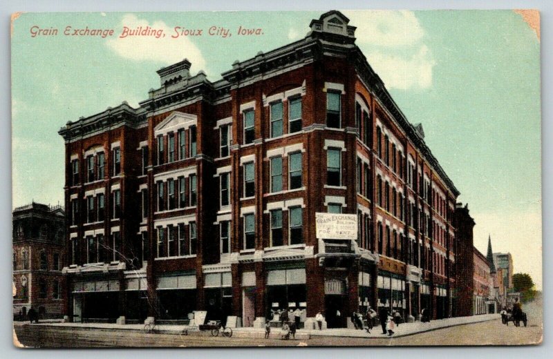 Sioux City IowaGrain Exchange BuildingOffices & Stores for RentBicyclesc1910