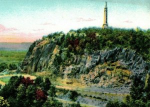 C.1907 East Rock Indian Head New Haven Connecticut Monument Vintage Postcard P79 