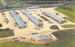 Everglades National Park Florida State Farmers Market Antique Postcard K107754