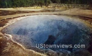 Morning Glory Pool - Yellowstone National Park, Wyoming WY  