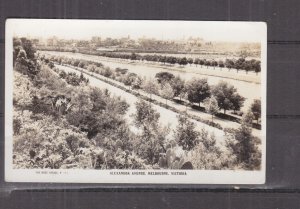 VICTORIA, MELBOURNE, ALEXANDRA AVENUE, c1930 Rose real photo ppc., unused.